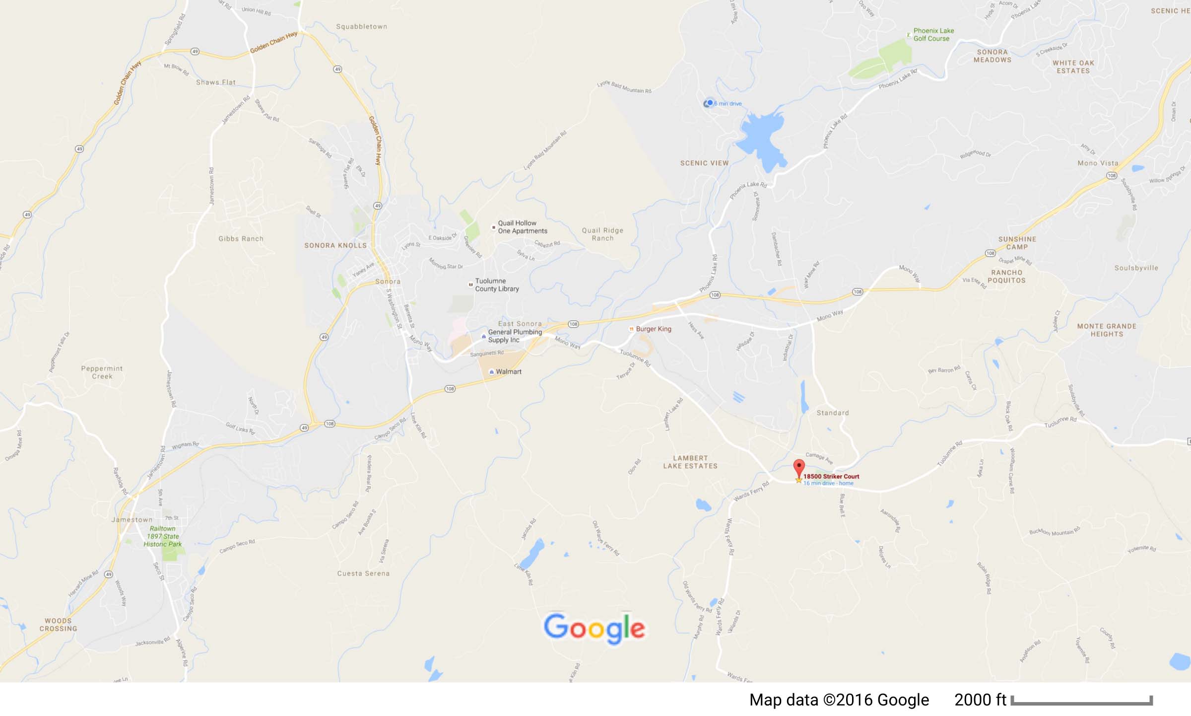 18500 Striker Ct - Google Maps